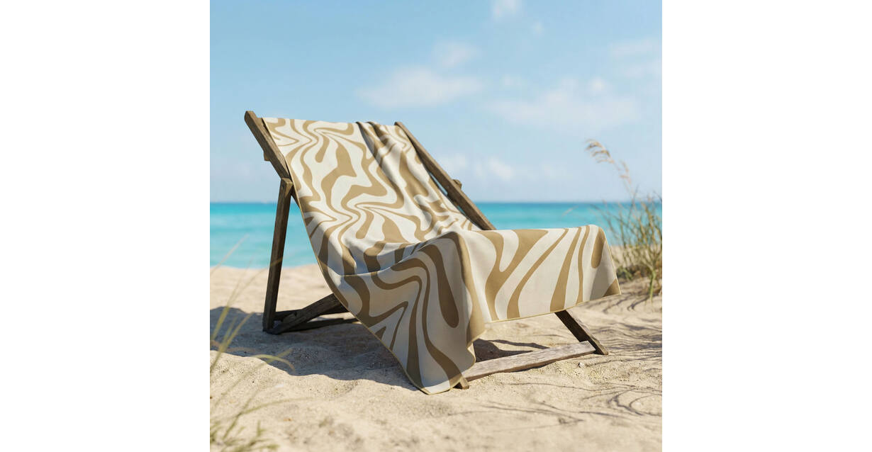 Byrklund Strandlaken Sunset Swirl